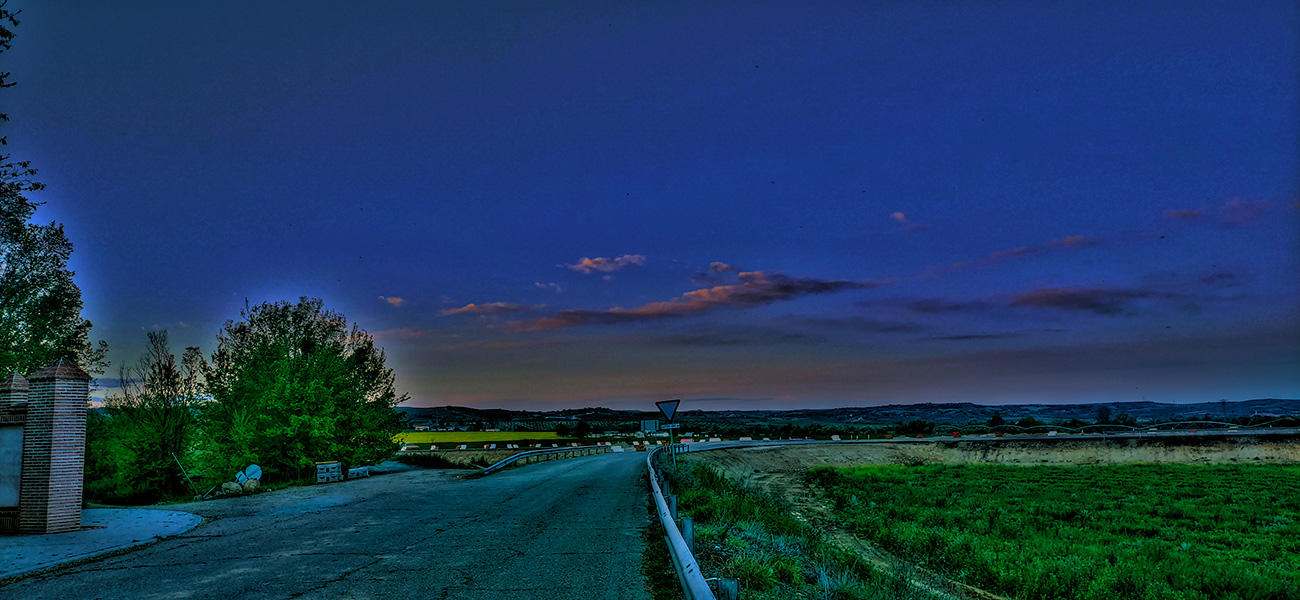 Puesta de sol en Malpica de Tajo (21/04/22) -1 Atardecer en Malpica de Tajo el 21 del 04 de 2022 -1