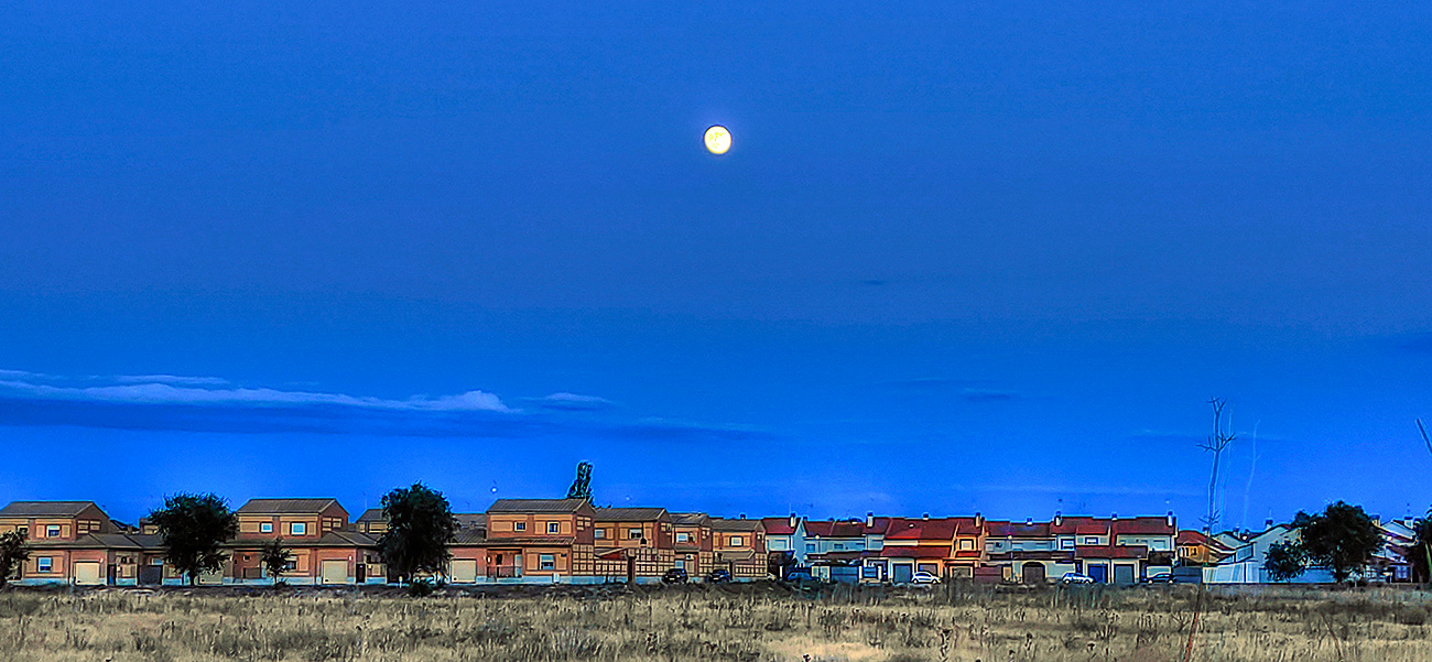 Malpica de Tajo de noche Malpica de Tajo de noche
