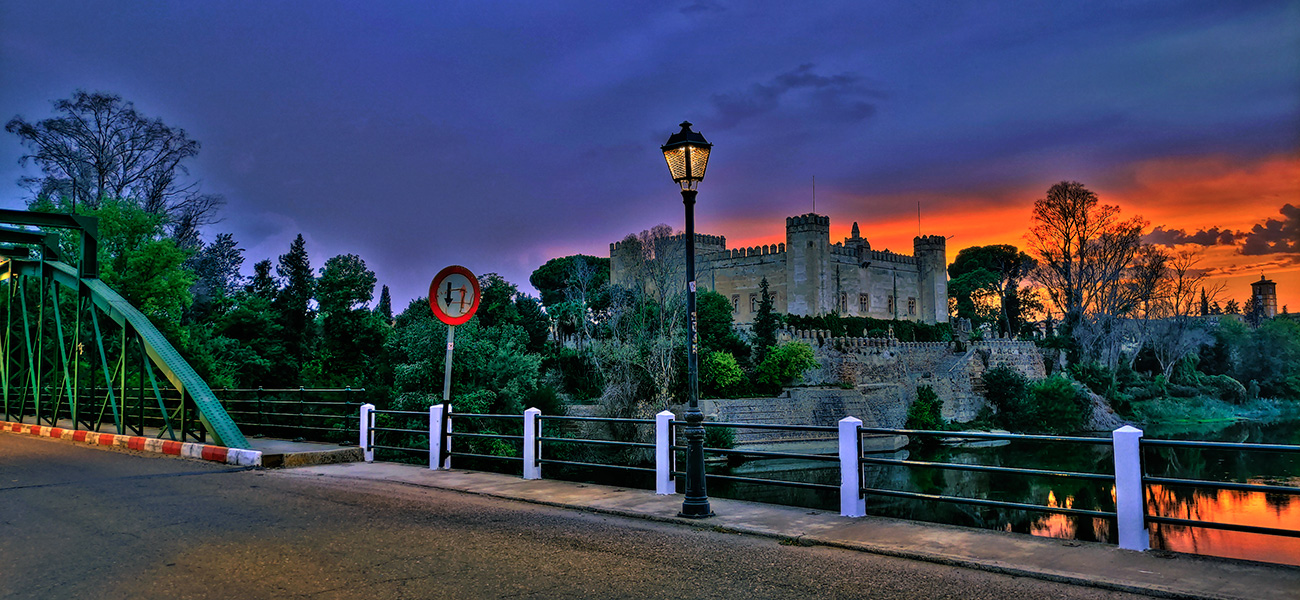 Atardecer en Malpica de Tajo el 24 del 08 de 2021