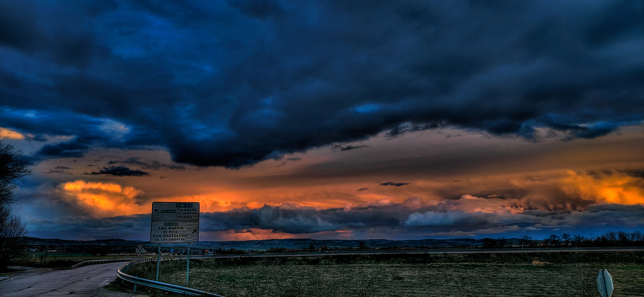 Atardecer en Malpica de Tajo el 24 del 12 de 2021 -4