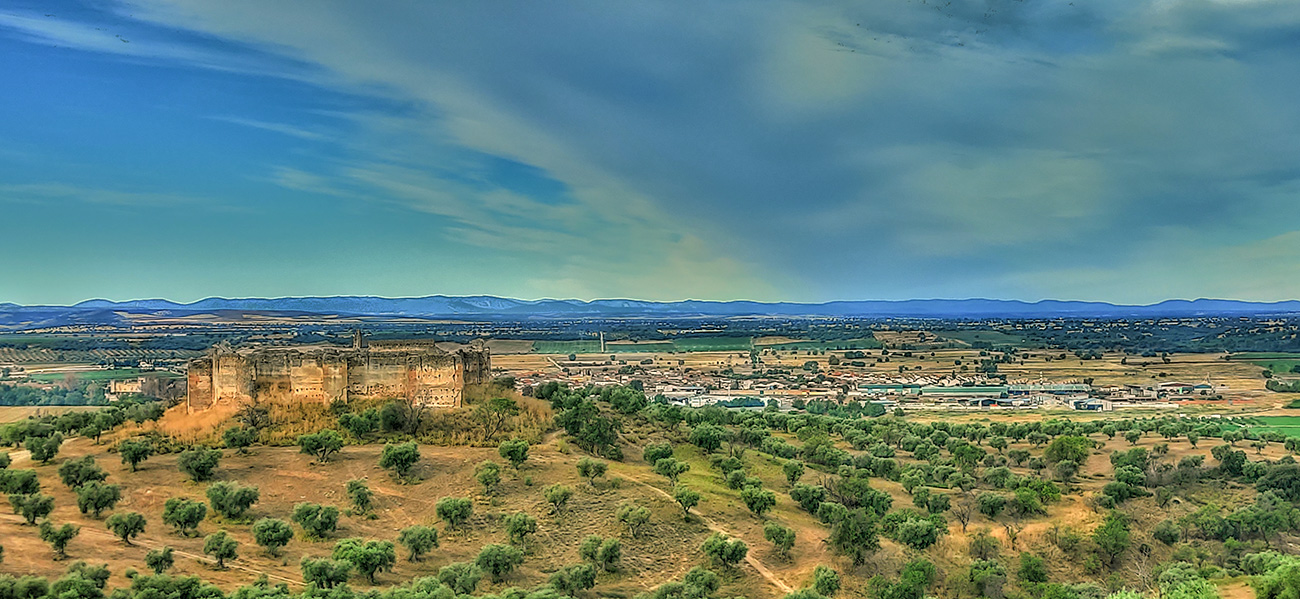 Castillo Villaba. Vista norte - Cebolla - Malpica de Tajo