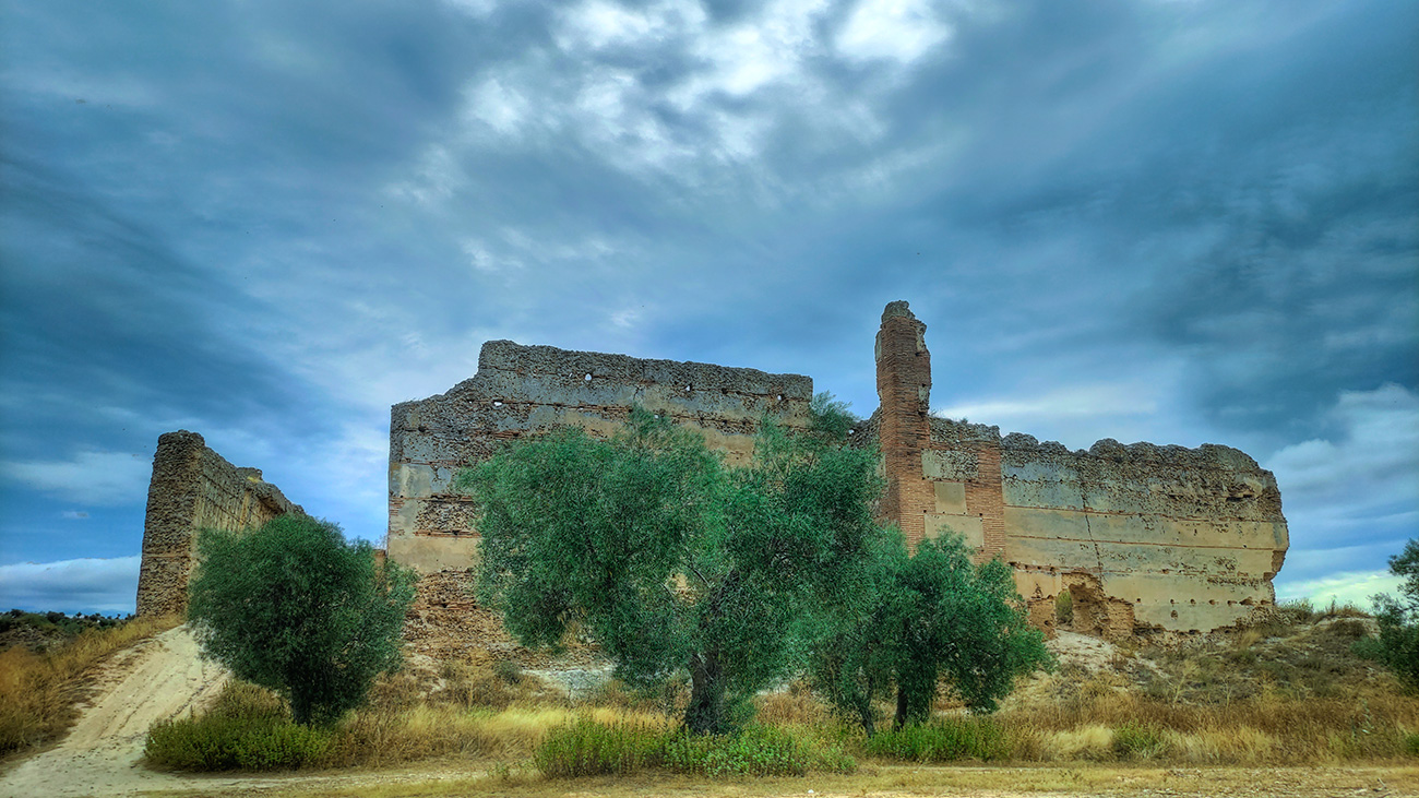 Hueco de la torre oeste del Castillo Villaba - Cebolla - Malpica de Tajo