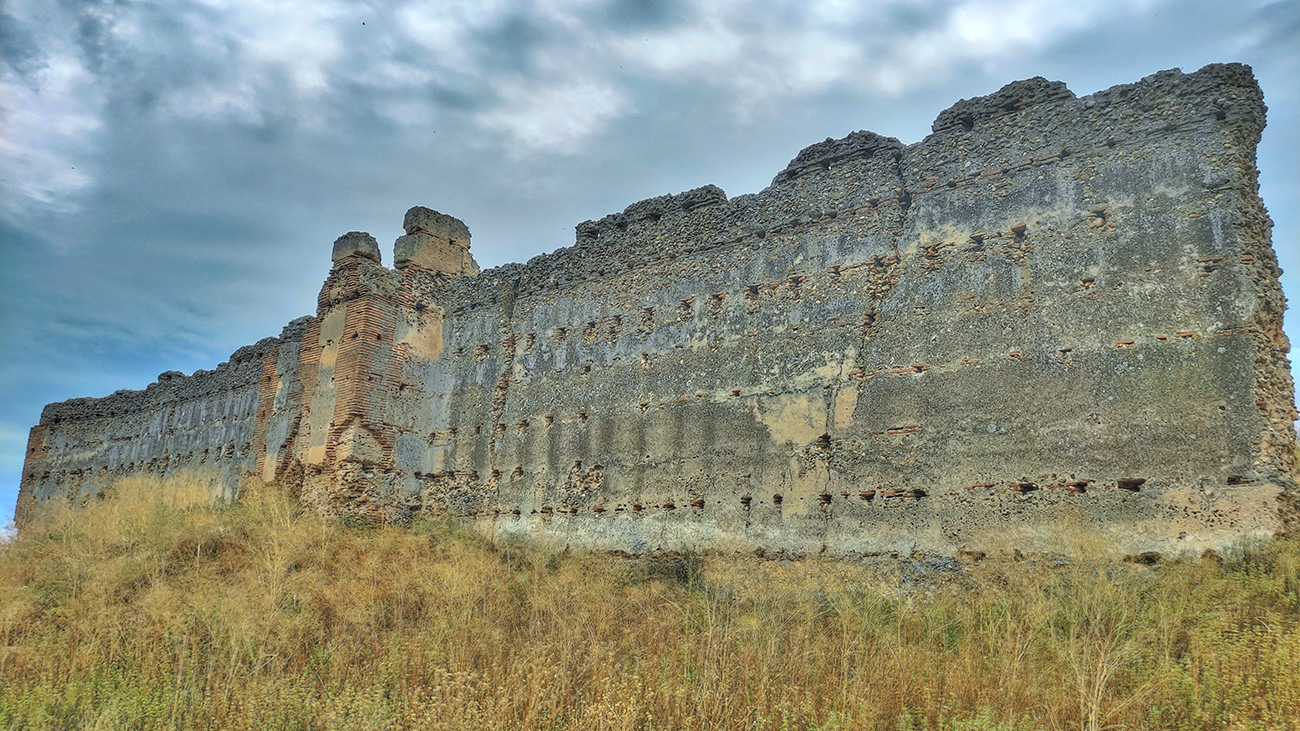 Muralla NO. del Castillo Villaba - Cebolla - Malpica de Tajo