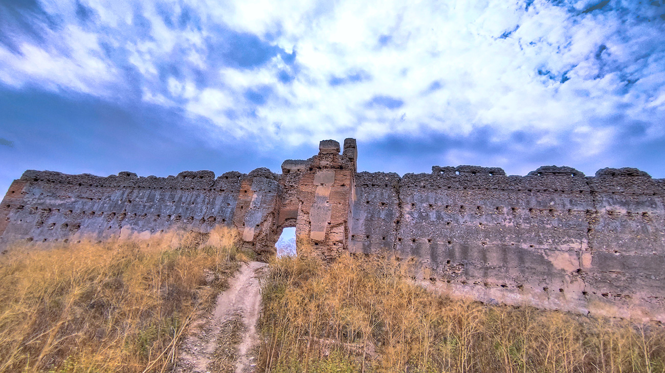 Muralla NO. del Castillo Villaba - Cebolla - Malpica de Tajo