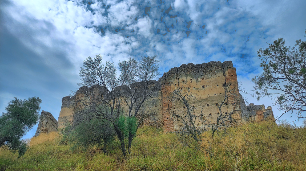 Muralla NE. del Castillo Villaba - Cebolla - Malpica de Tajo