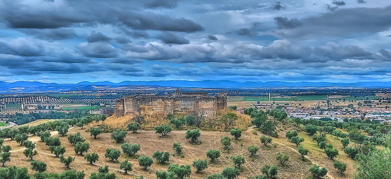 Castillo Villaba. Vista norte - Cebolla - Malpica de Tajo