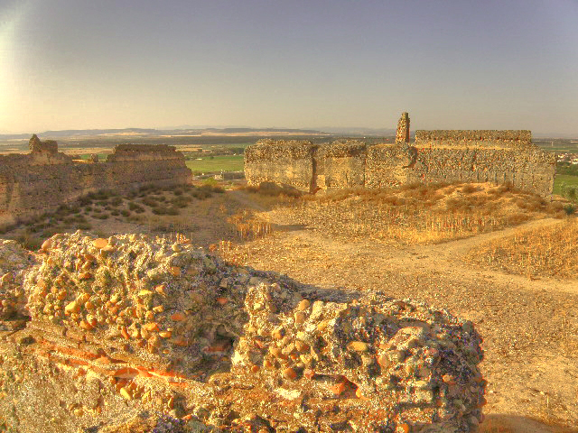 Vista interior del Castillo Villalba