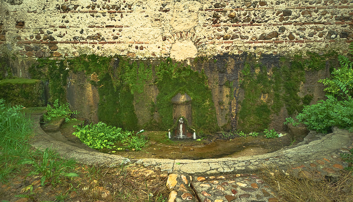 Fuente de los tres Caños en Malpica de Tajo