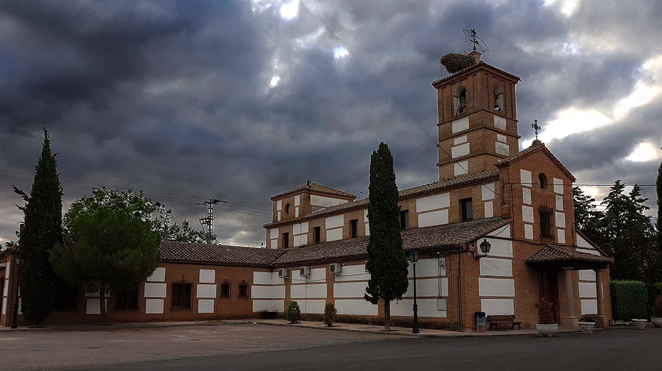 La iglesia de Malpica de Tajo 