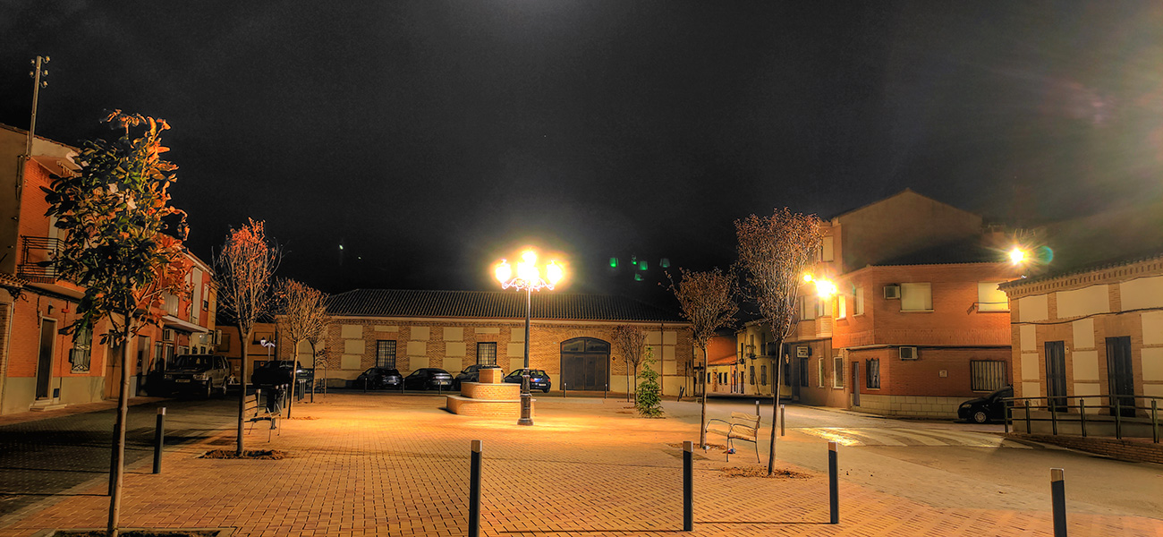 Malpica de Tajo de noche Malpica de Tajo de noche