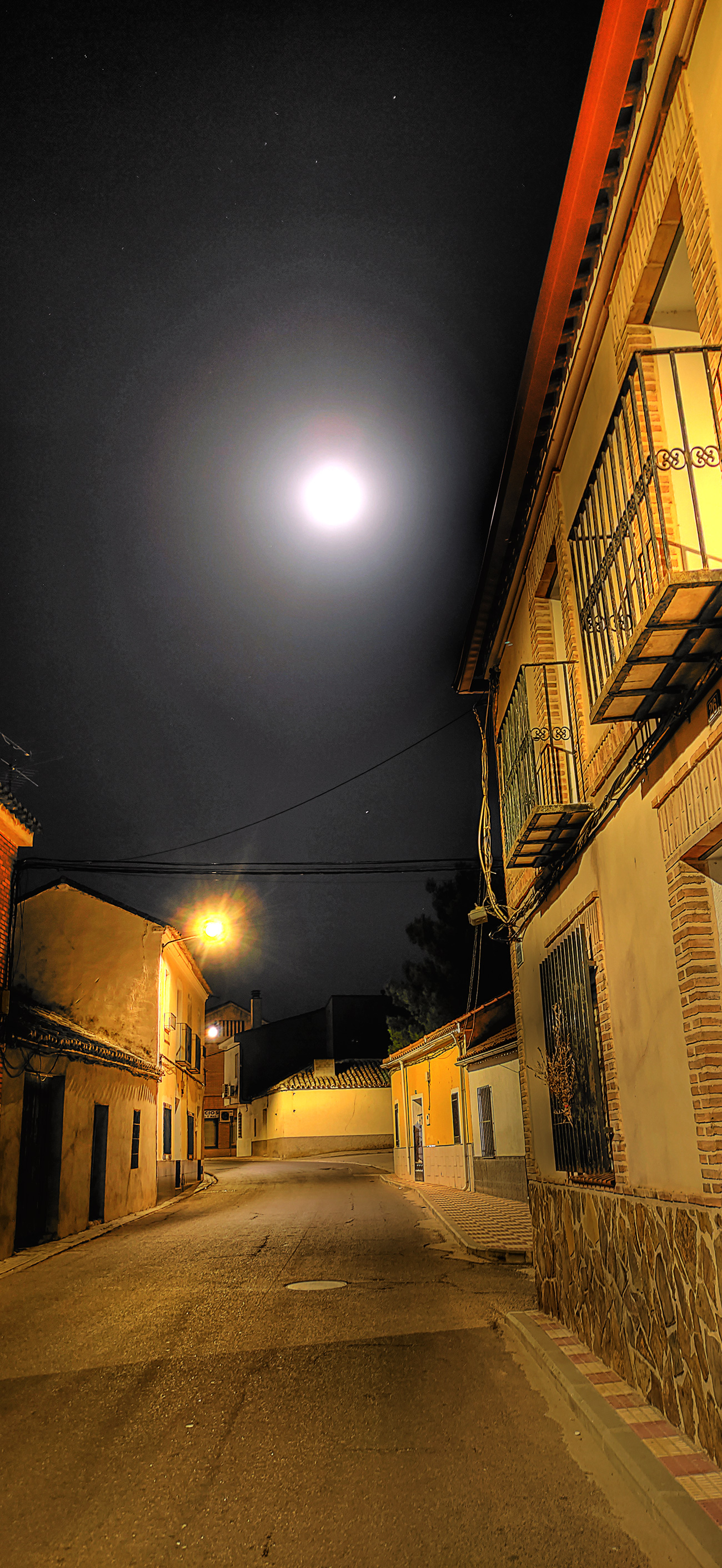 Malpica de Tajo de noche Malpica de Tajo de noche
