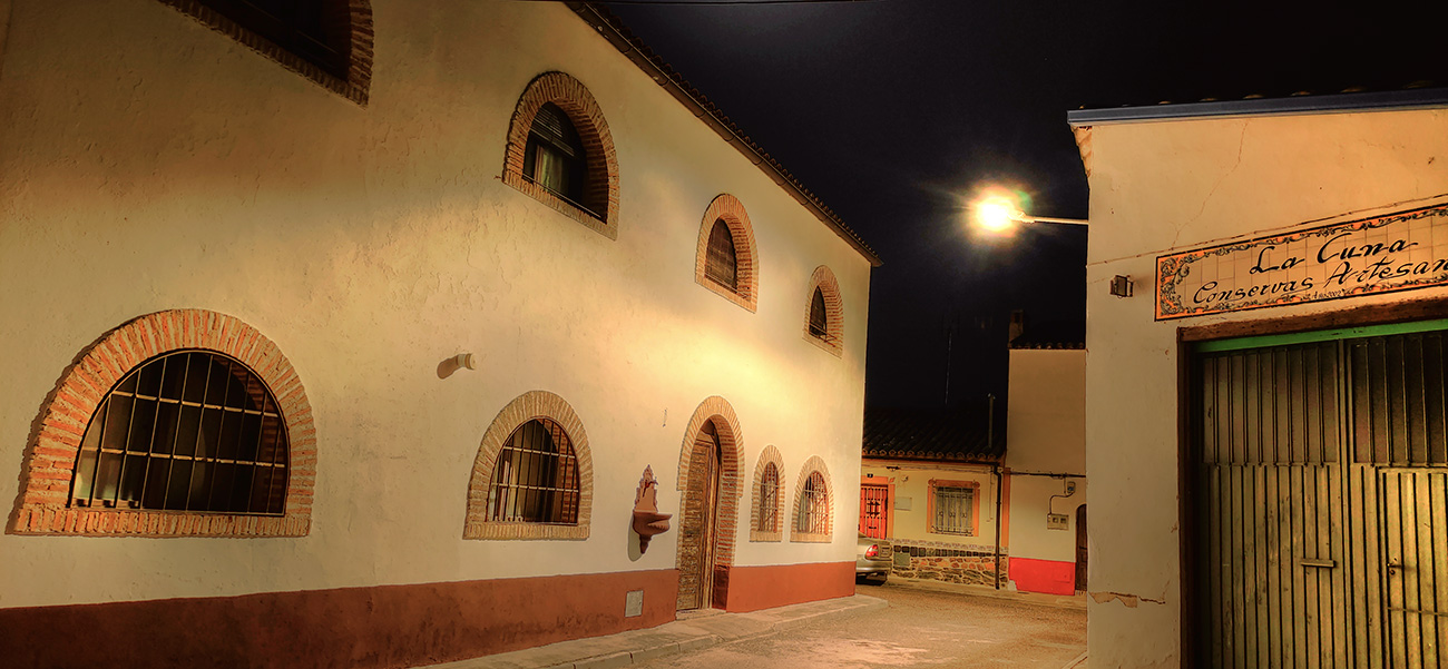 Malpica de Tajo de noche Malpica de Tajo de noche