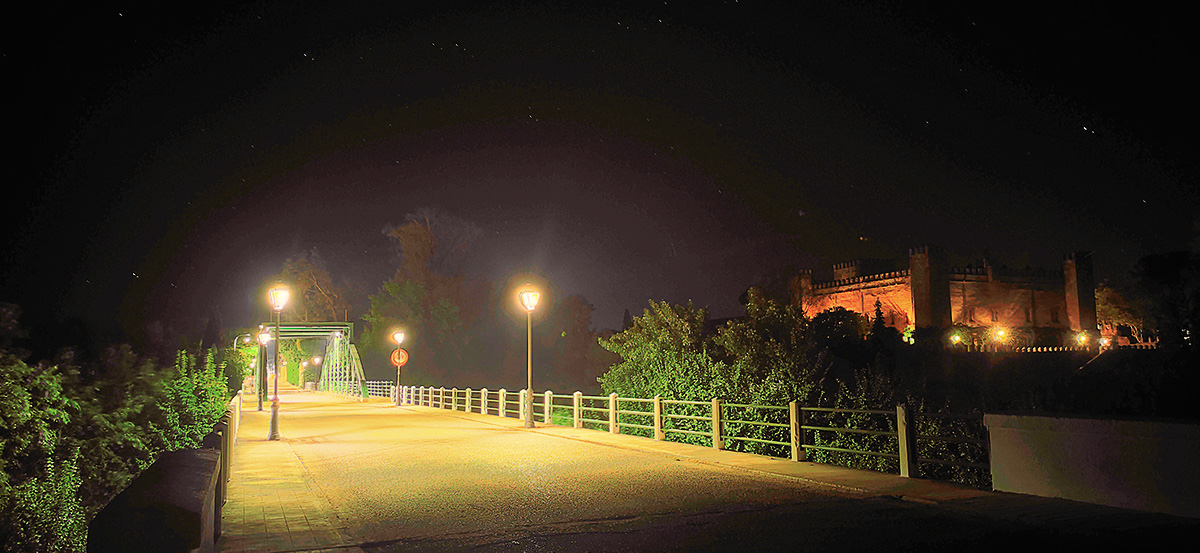Malpica de Tajo de noche Malpica de Tajo de noche
