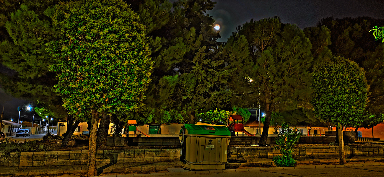 Malpica de Tajo de noche Malpica de Tajo de noche