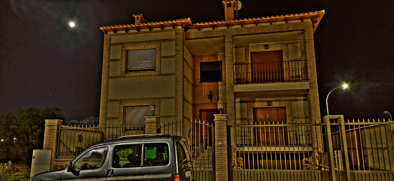 Malpica de Tajo de noche Malpica de Tajo de noche