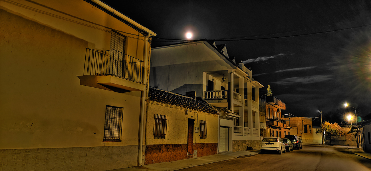 Malpica de Tajo de noche Malpica de Tajo de noche