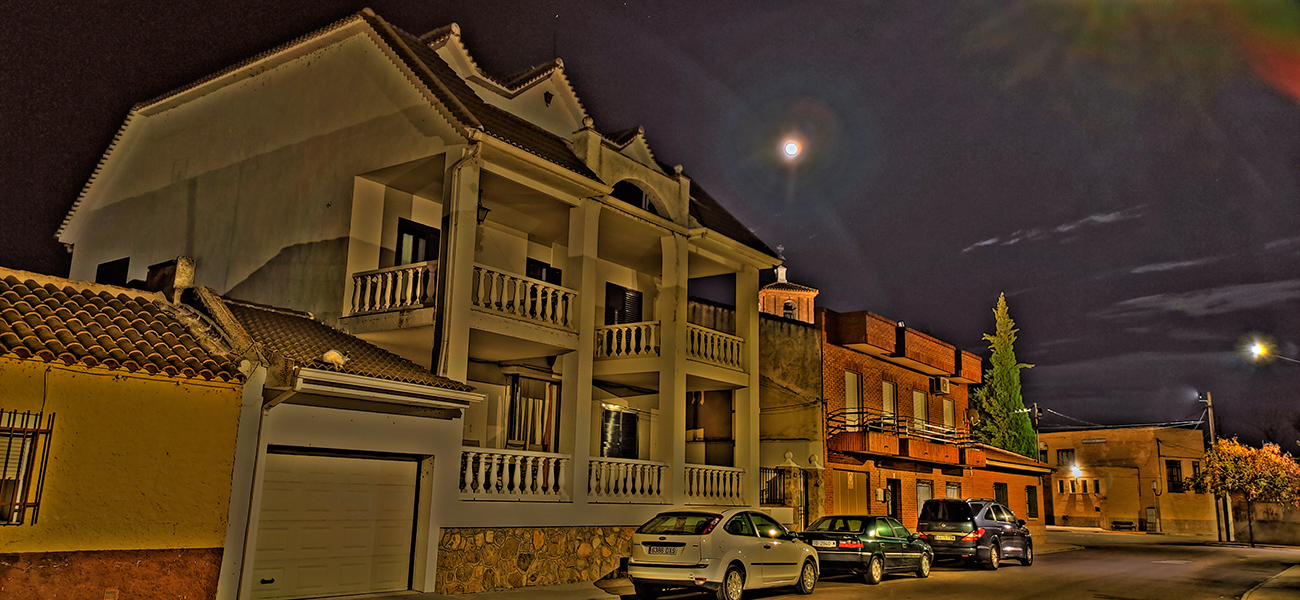 Malpica de Tajo de noche Malpica de Tajo de noche