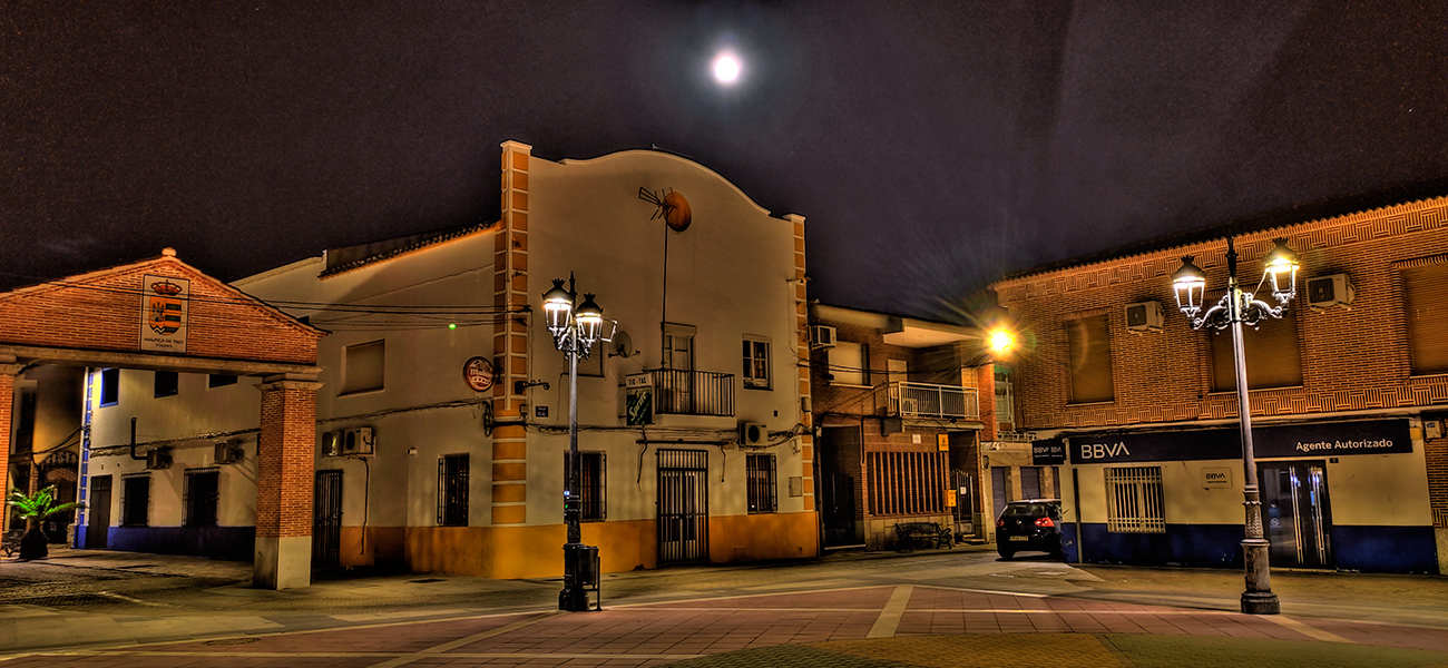 Malpica de Tajo de noche Malpica de Tajo de noche
