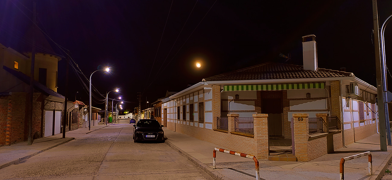 Malpica de Tajo de noche Malpica de Tajo de noche
