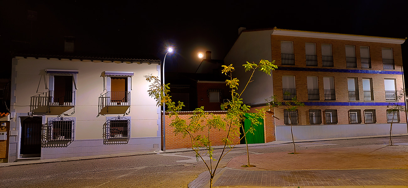 Malpica de Tajo de noche Malpica de Tajo de noche