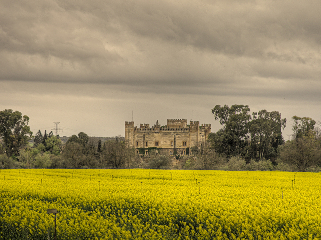 Castillo de Malpica de Tajo en la primavera de 2013