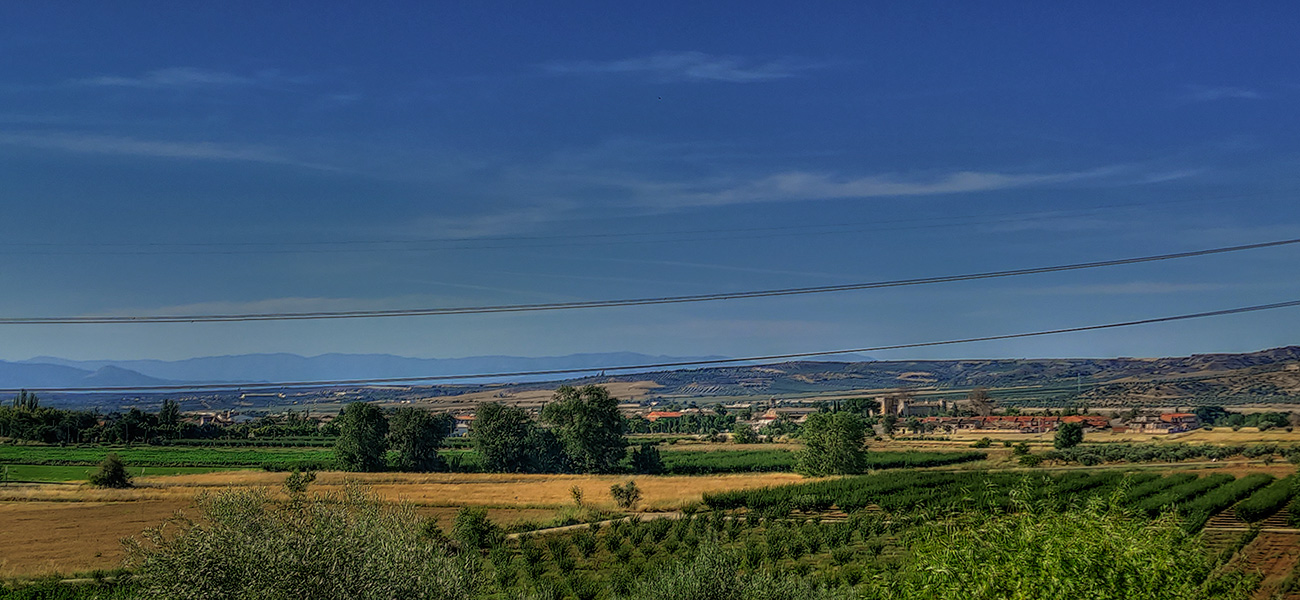 Vista sur de Malpica de Tajo
