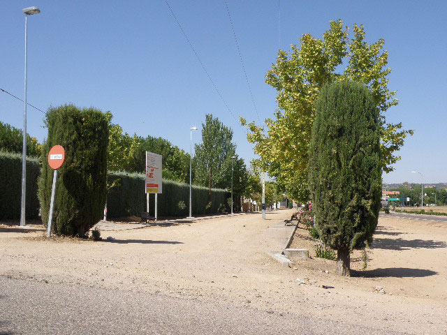 Paseo del campo de ftbol