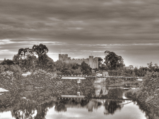 Castillo de Malpica de Tajo (virado al paladio) 