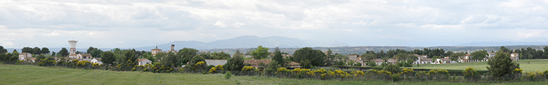 Panorámica Sur de Bernuy (Toledo) 