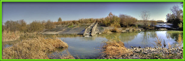 Presa de la central de Cebolla en Malpica de Tajo