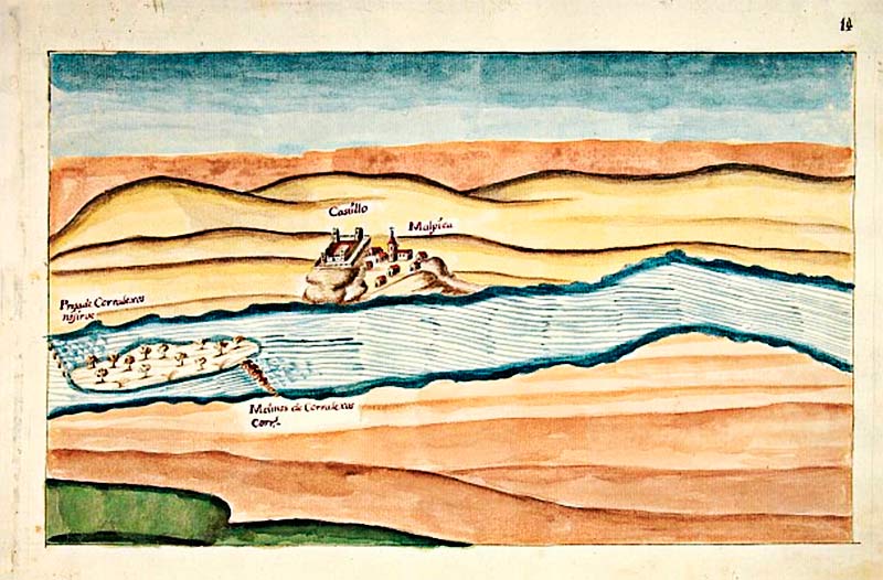 Planos de reconocimiento de las riberas del Tajo, desde el molino de Las Monjas en Carpio hasta el de Corralejos en Malpica realizados por Luis Carduchi y Julio Martelli en 1657 Planos de reconocimiento de las riberas del Tajo, desde el molino de Las Monjas en Carpio hasta el de Corralejos en Malpica realizados por Luis Carduchi y Julio Martelli en 1657