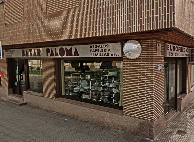 El bazar Paloma en Malpica de Tajo