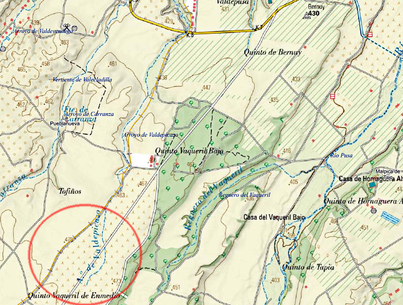 Parajes de Bernuy: La casa del gaurda de Bernuy en los mapas de 1885 y 1952 Parajes de Bernuy: La casa del gaurda de Bernuy en los mapas de 1885 y 1952