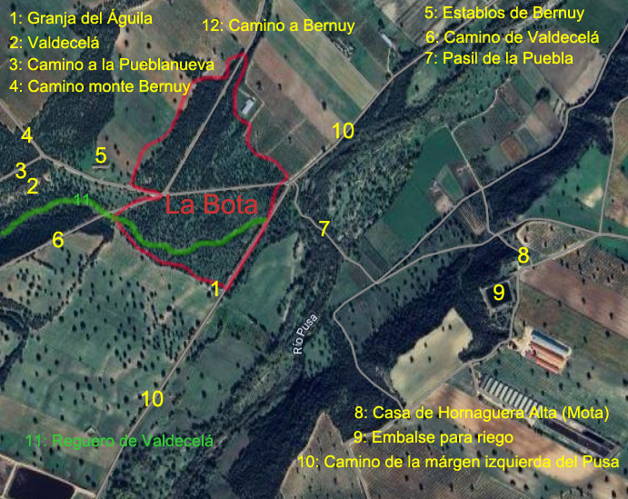 Parajes de Bernuy: La Bota Parajes de Bernuy: La Bota