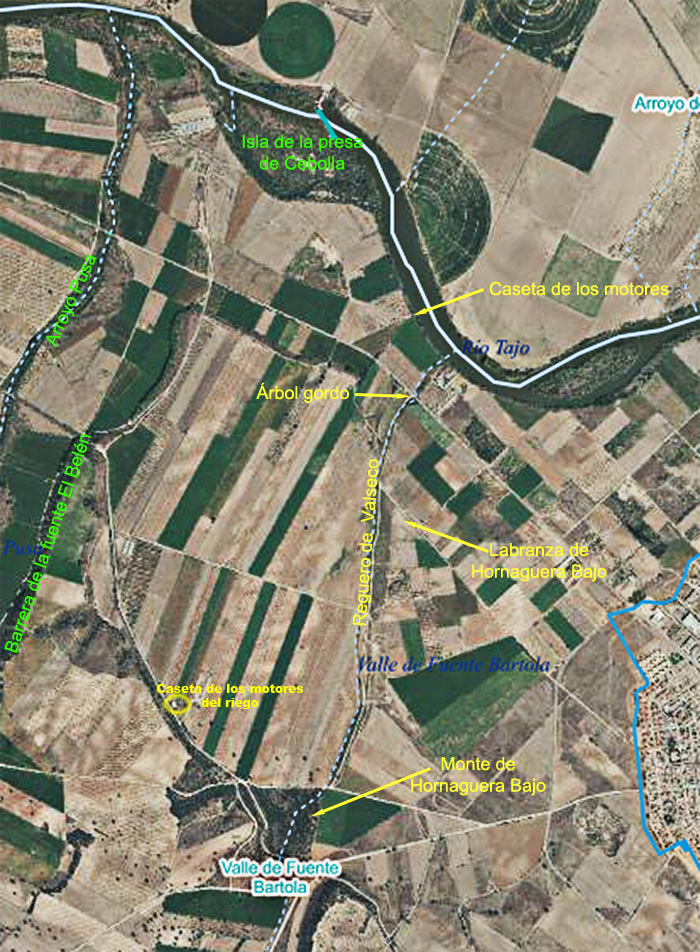 Parajes de Hornaguera Baja Parajes de Hornaguera Baja