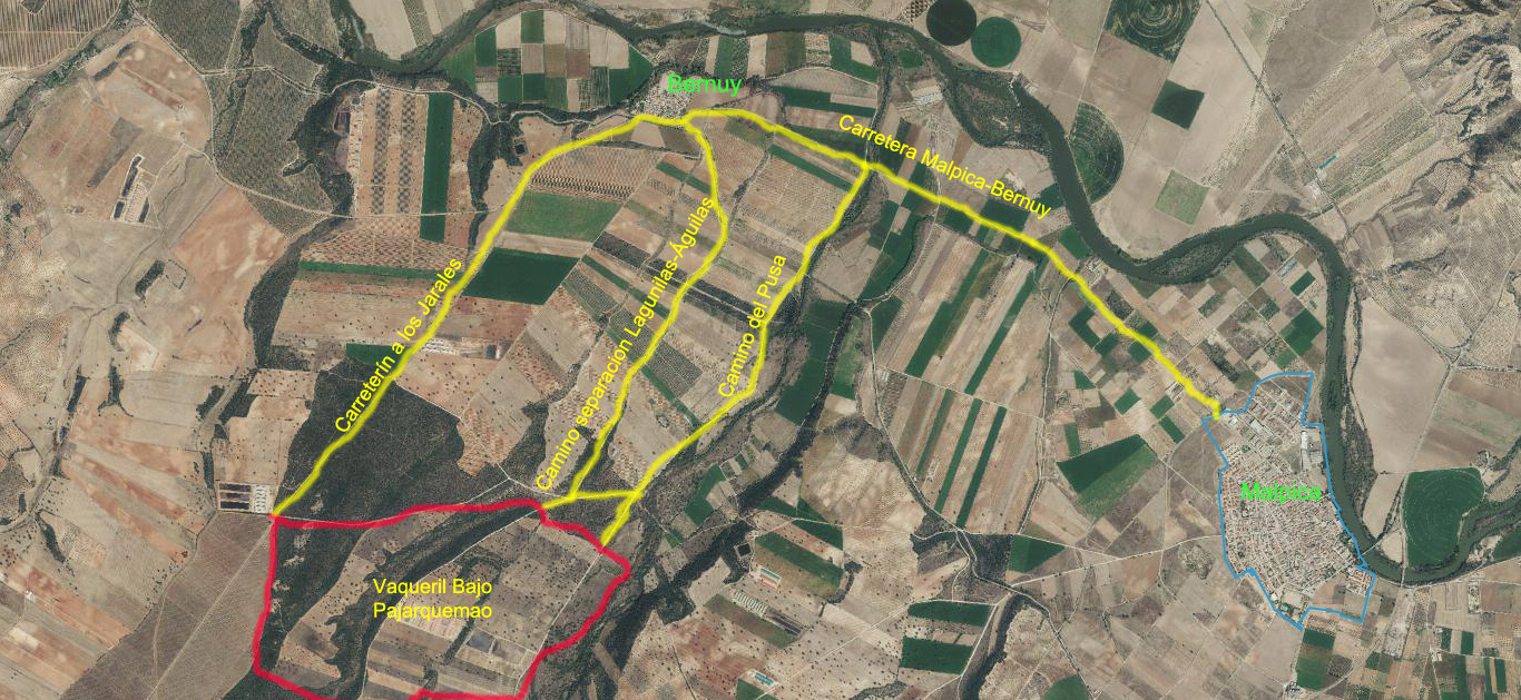 Rutas de acceso a Pajarquemao Rutas de acceso a Pajarquemao