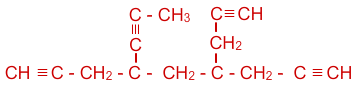 4-prop-1-inil-6-prop-2-inilnona-1,8-diino 4-prop-1-inil-6-prop-2-inilnona-1,8-diino