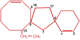15-etildiespiro [5.1.7.2] heptadeca-1,10-dieno