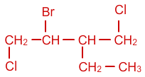 2-bromo-1,4-dicloro-3-etil-butano